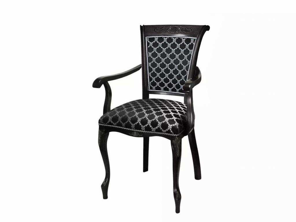 Кресло С-19 черный/вндрис черный