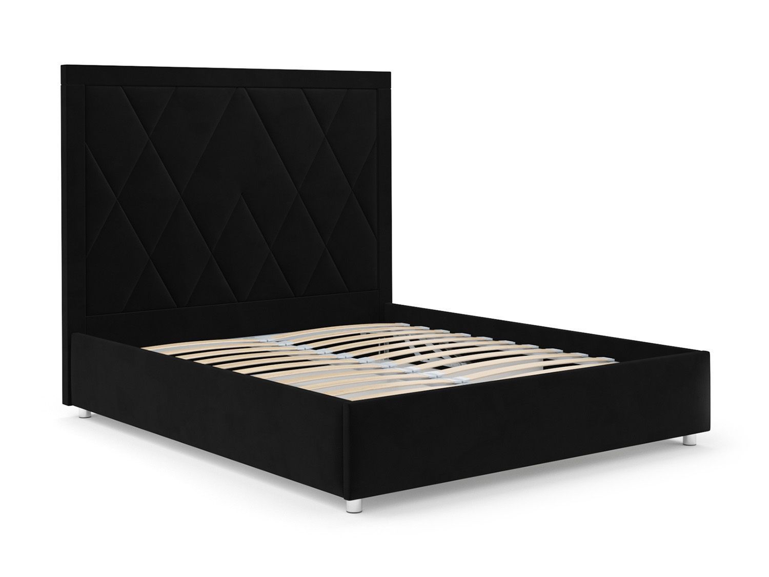 Кровать Треви велюр чёрный НВ-178 17 160