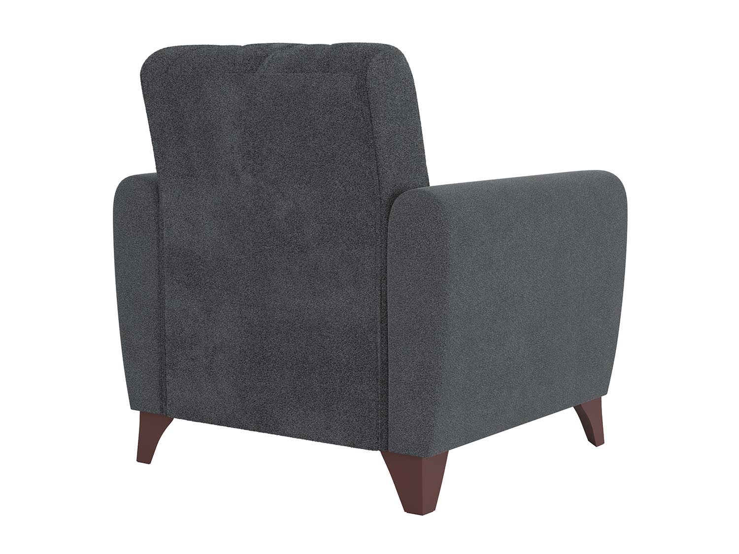 Эдвин М кресло для отдыха / велюр джоя 018 графит