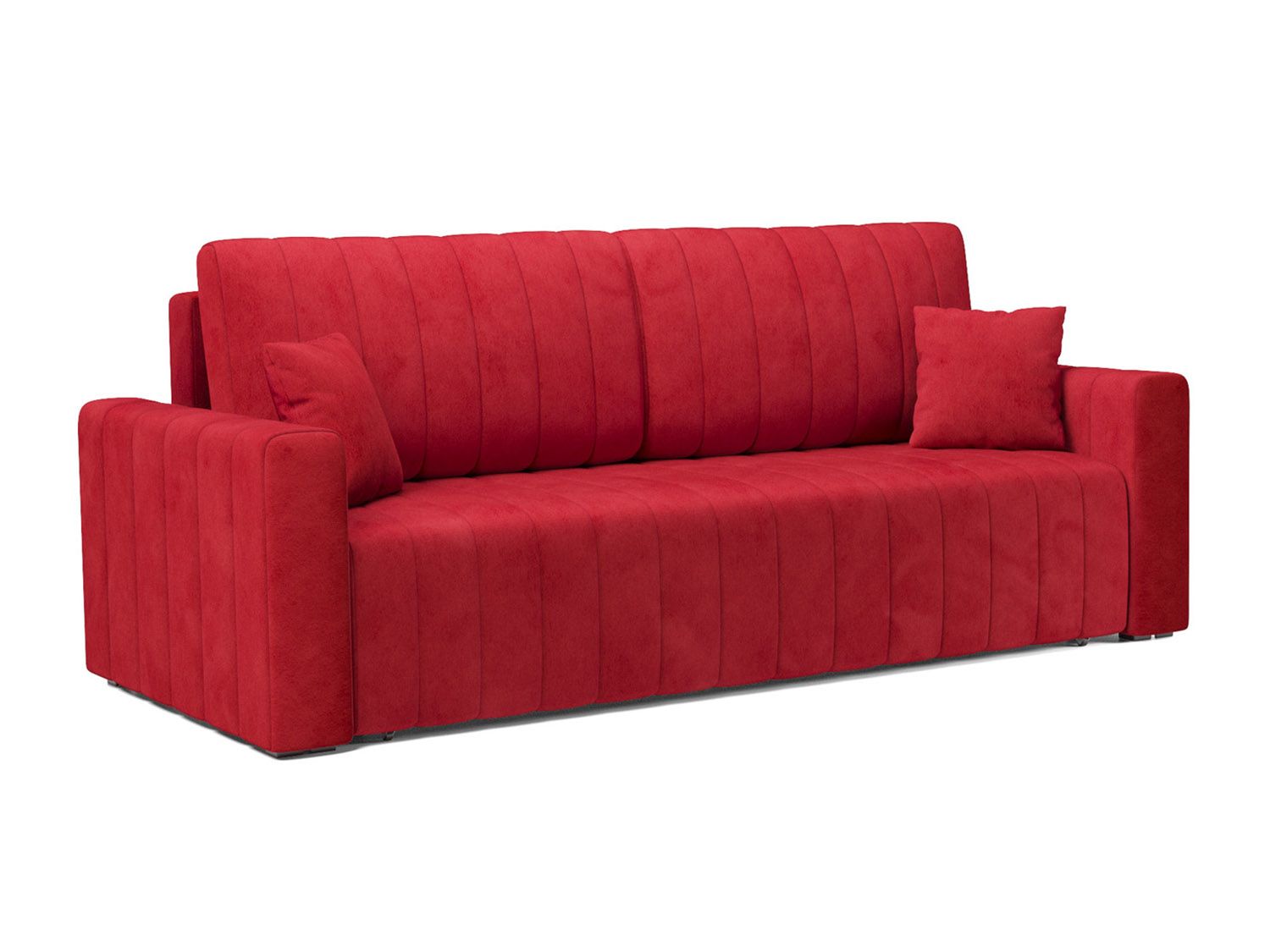 Диван Лондон кордрой красный