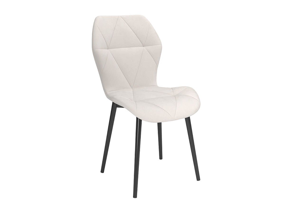 Дора К стул велюр тенерифе крем / черный