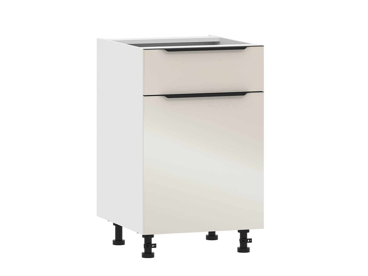 Арли 100.58.500 тумба кухонная Белый / Кашемир