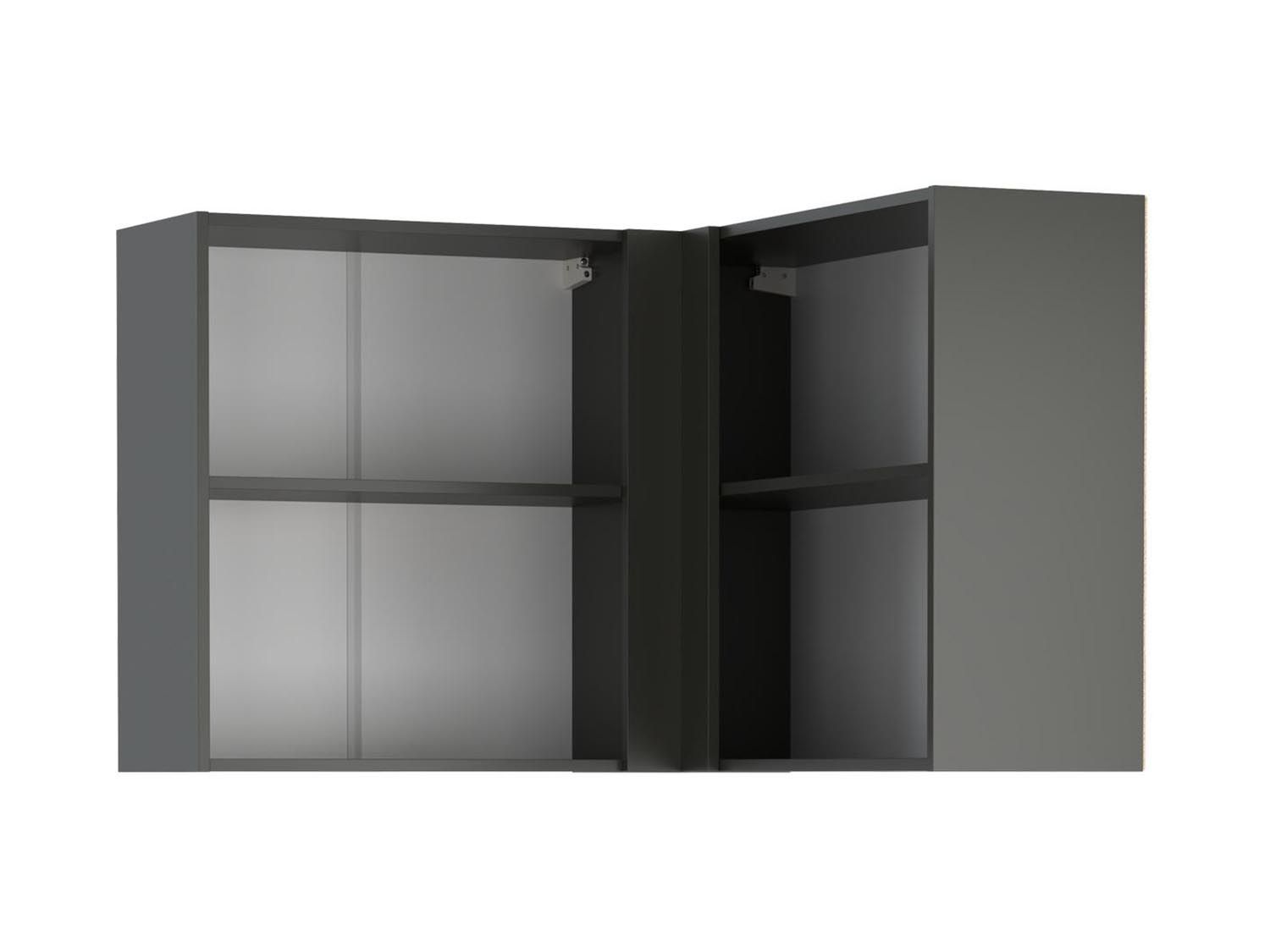 Римини полка угловая / Диамант серый