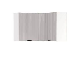 Венера полка угловая МДФ / Кашемир фрезерованный