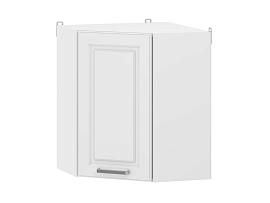 Вокс 100.34 шкаф навесной угловой / Белый/Меренга