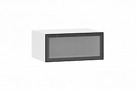 Moru шкаф навесной 100.90.800 / Белый/Черный