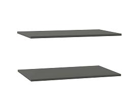 95.08 Марко полки для 2, 3, 4-х дв шкафа / Диамант серый