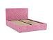 Кровать Гамма 1600 велюр тенерифе розовый