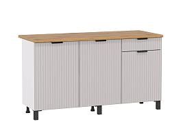 Венера стол 1500 МДФ / Кашемир фрезерованный