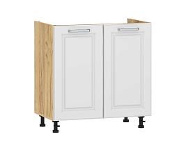 Вокс 100.04 800 тумба под мойку / Дуб крафт золотой/Меренга