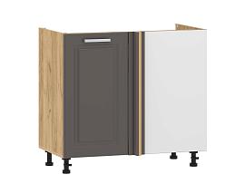 Вокс 100.11 1000 тумба под мойку угловая / Дуб крафт золотой/Графит