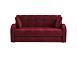 Диван Аккордеон Барон бархат красный Star Velvet 3 Dark Red