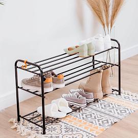 Подставка для обуви Альфа 33 Черный