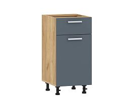 Борги 100.08 400 тумба кухонная / Дуб Крафт золотой/Маренго