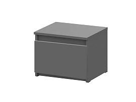 Денвер тумба прикроватная / Графит серый