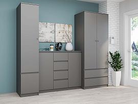 Прихожая Кэт-1 набор 1 - Графит