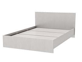 Кэт-1 кровать  арт. 017 настил 1,6 - Ясень Анкор светлый