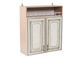 Флоренция шкаф навесной ШКН 800 П / Ясень/Ясень патина В 920
