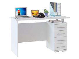 Компьютерный стол КСТ-106.1 Белый