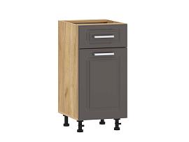 Вокс 100.08 400 тумба кухонная / Дуб крафт золотой/Графит