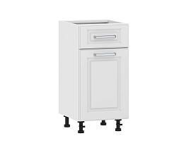 Вокс 100.08 400 тумба кухонная / Белый/Меренга