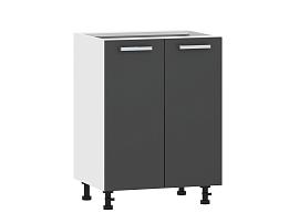 Борги 100.02 600 тумба кухонная / Белый/Антрацит