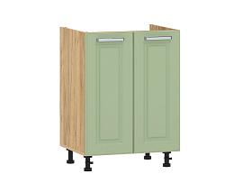 Вокс 100.04 600 тумба под мойку / Дуб крафт золотой/Фисташка