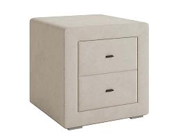 06.34-01 тумба прикроватная Гамма велюр Fresh крем
