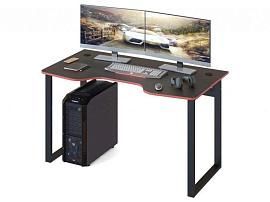 Игровой компьютерный стол КСТ-19 Черный/Красный