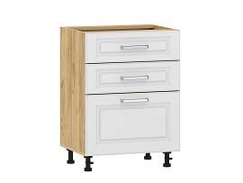 Вокс 100.06 600 тумба кухонная / Дуб крафт золотой/Меренга