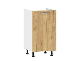 Борги 100.03 450 тумба под мойку / Белый/Дуб Крафт золотой