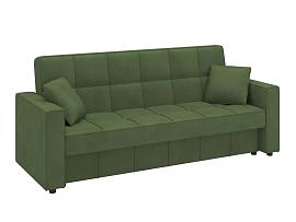 Луи диван-кровать 3-х мест. 2 думки / велюр аватар форест 657
