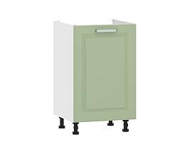 Вокс 100.03 500 тумба под мойку / Белый/Фисташка