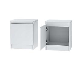 Кэт-1 тумба 1 створка - Белый