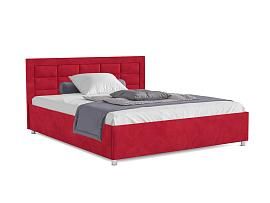 Кровать Версаль кордрой красный 160
