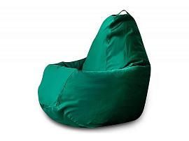 Кресло мешок груша Фьюжн L зеленое