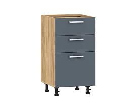 Борги 100.06 450 тумба кухонная / Дуб Крафт золотой/Маренго