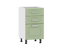 Вокс 100.06 450 тумба кухонная / Белый/Фисташка