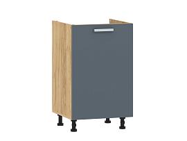 Борги 100.03 500 тумба под мойку / Дуб Крафт золотой/Маренго