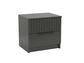 67.25 Брандо тумба прикроватная МДФ - Диамант серый