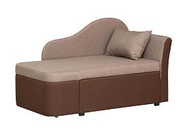 Мася 12 тахта левая - жаккард тесла корица / жаккард тесла шоколад 