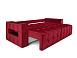 Диван Венеция бархат красный  STAR VELVET 3 DARK RED