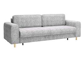 Шелдон диван-кровать / велюр Sierra 1 светло-серый