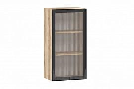 Moru шкаф навесной 100.82.500 / Дуб делано/Черный