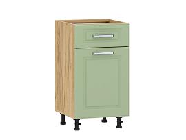 Вокс 100.08 450 тумба кухонная / Дуб крафт золотой/Фисташка