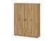 ШК 1 шкаф (серия 2) / Дуб золотой