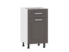 Вокс 100.08 450 тумба кухонная / Белый/Графит