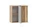 Норвуд 100.84.700 шкаф навесной угловой Дуб Делано / Олива