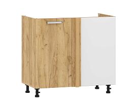 Борги 100.11 1000 тумба под мойку угловая / Дуб Крафт золотой