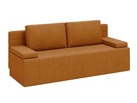 Ричмонд М диван-кровать 3-х мест / рогожка флис терракотовый